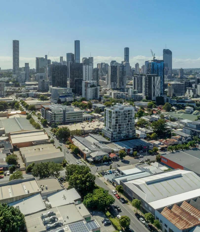 South Brisbane location map