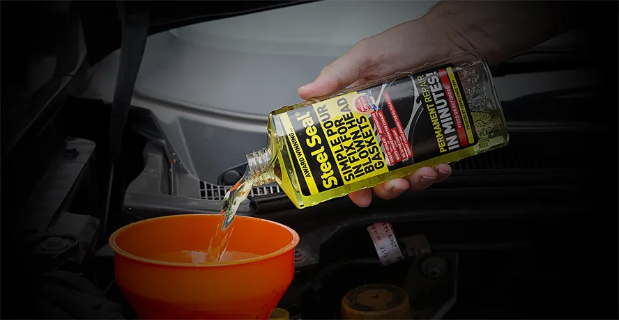 Liquid head gasket repair