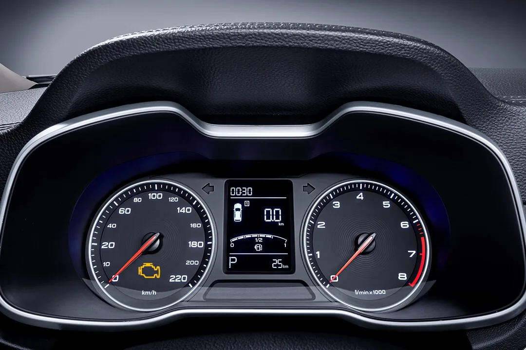 MG ZS dash light