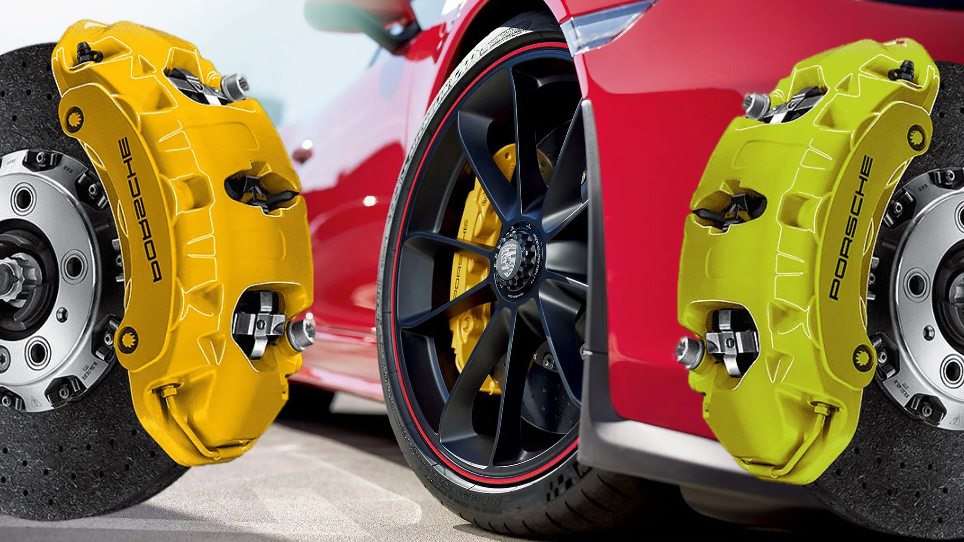 Porsche brakes