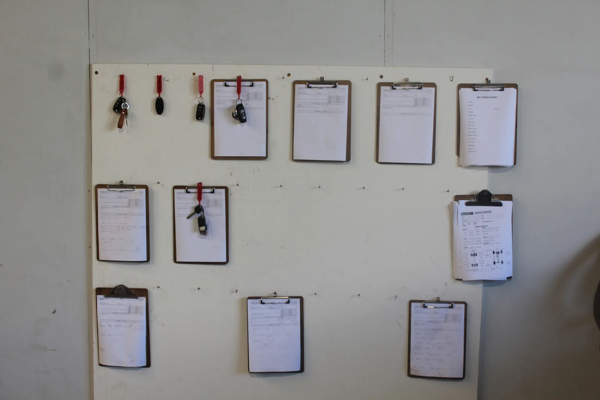 Logbook servicing inclusions