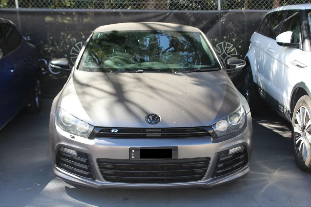 VW scirocco grey