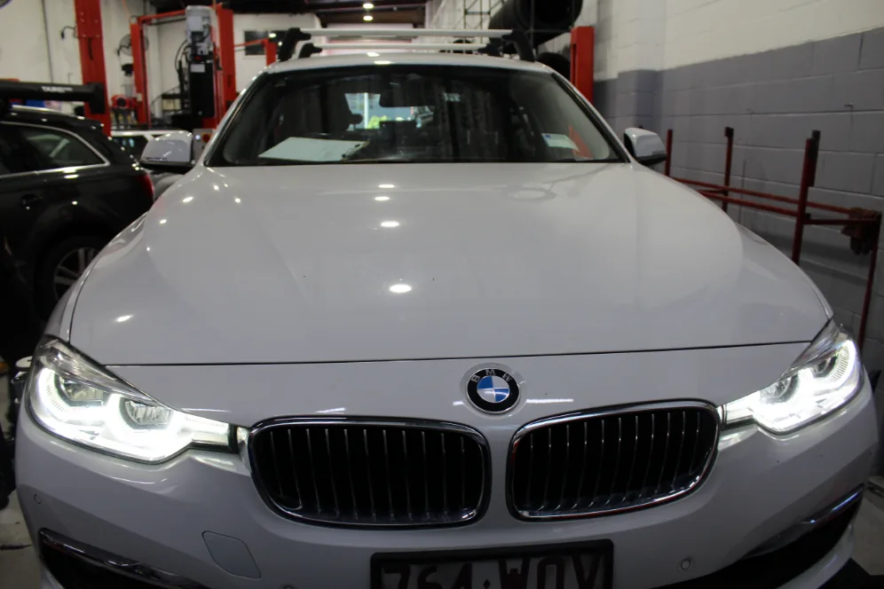 Blue BMW 2 series