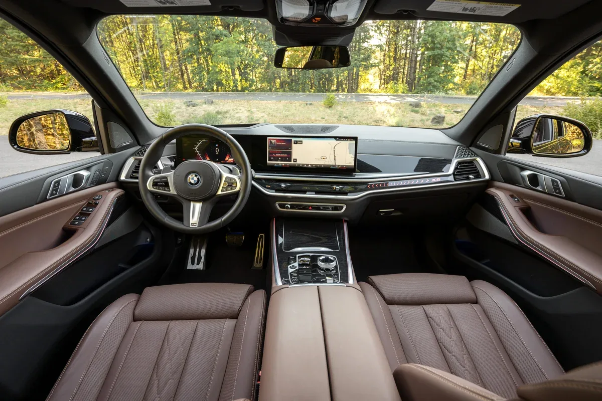 BMW X5 interior
